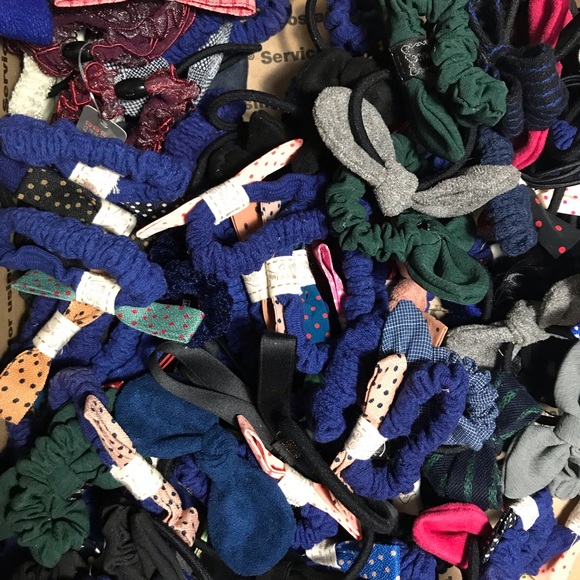 Bundle of 5 Mystery Scrunchie Hair Ties - Picture 3 of 3